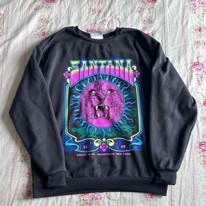 Carlos Santana Santana Sweatshirt with Vibrant Graphic